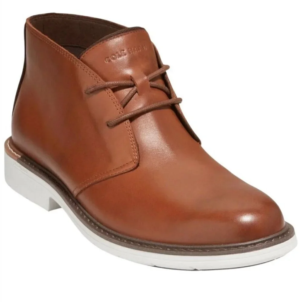 COLE HAAN / Go To Lace Chukka / Woodbury / Leather / Boots / Size 7